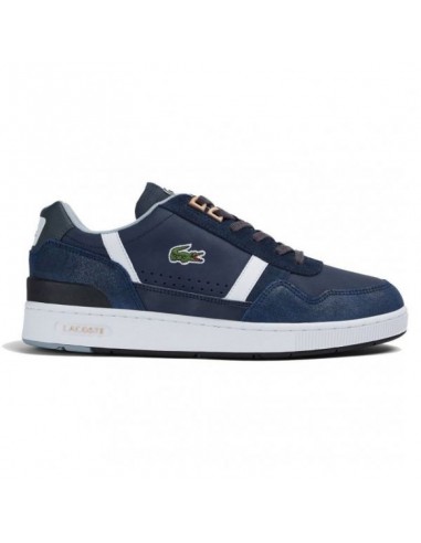 Lacoste T-clip Î‘Î½Î´ÏÎ¹ÎºÎ¬ Sneakers Navy ÎœÏ€Î»Îµ 44SMA0034092